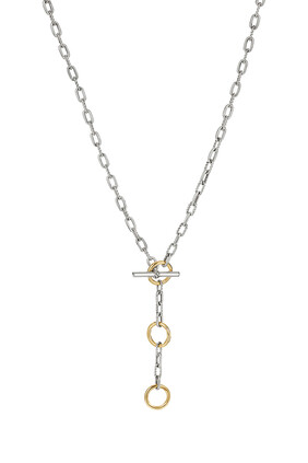 Madison Three Ring Chain Necklace